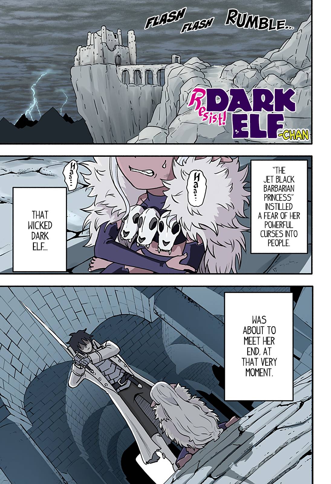 Aragae! Dark Elf-Chan - chapter 1 - #2