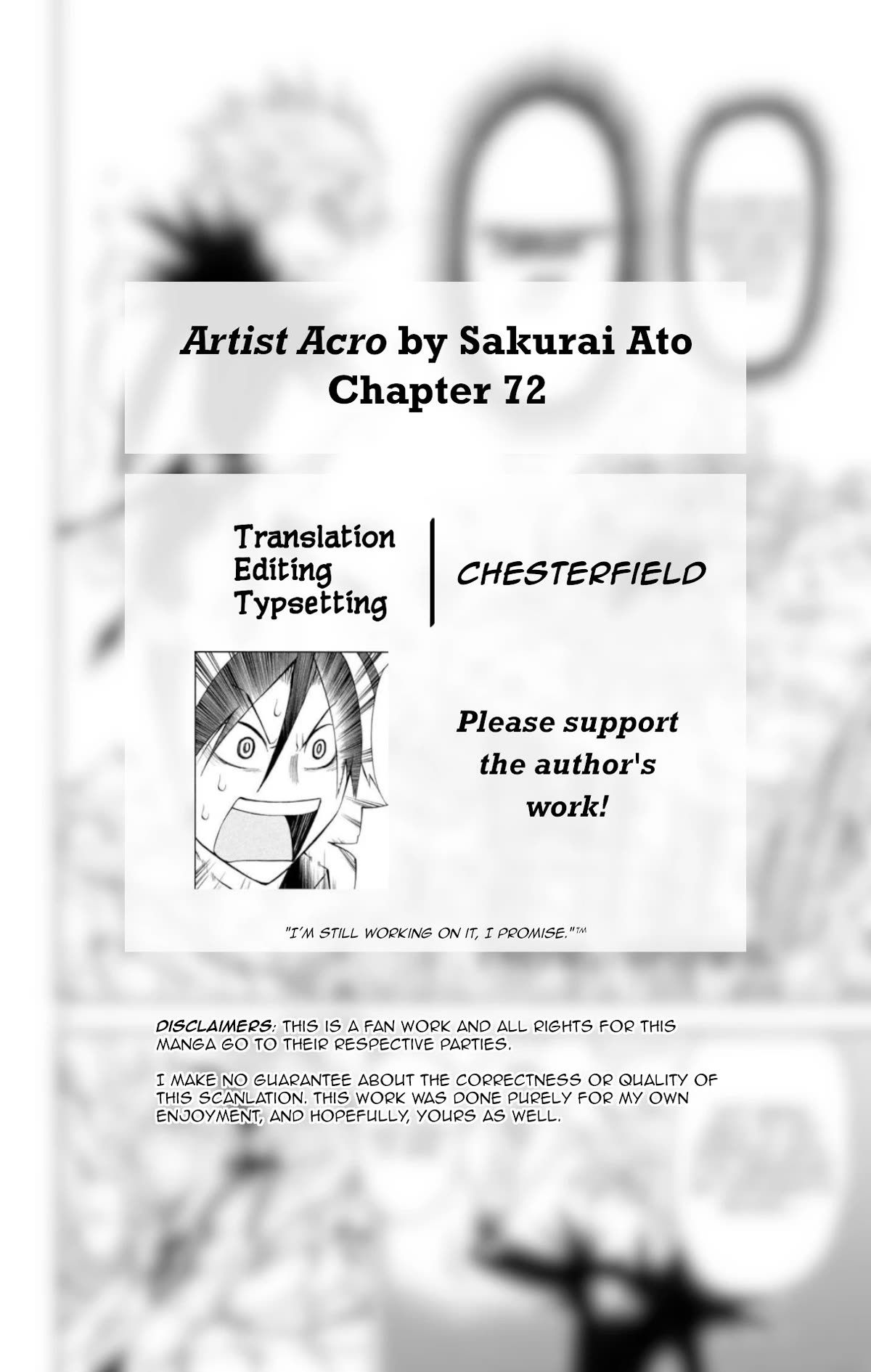 Artist Acro - chapter 72 - #3