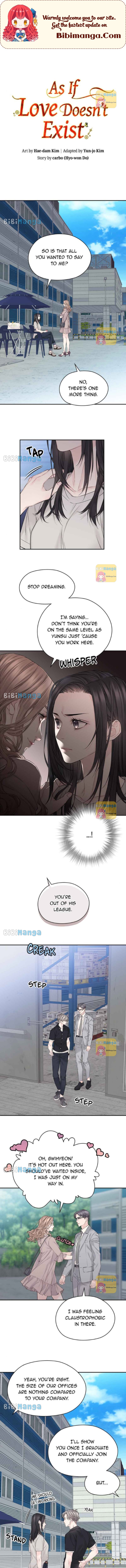 As If Love Doesn’t Exist - chapter 27 - #1