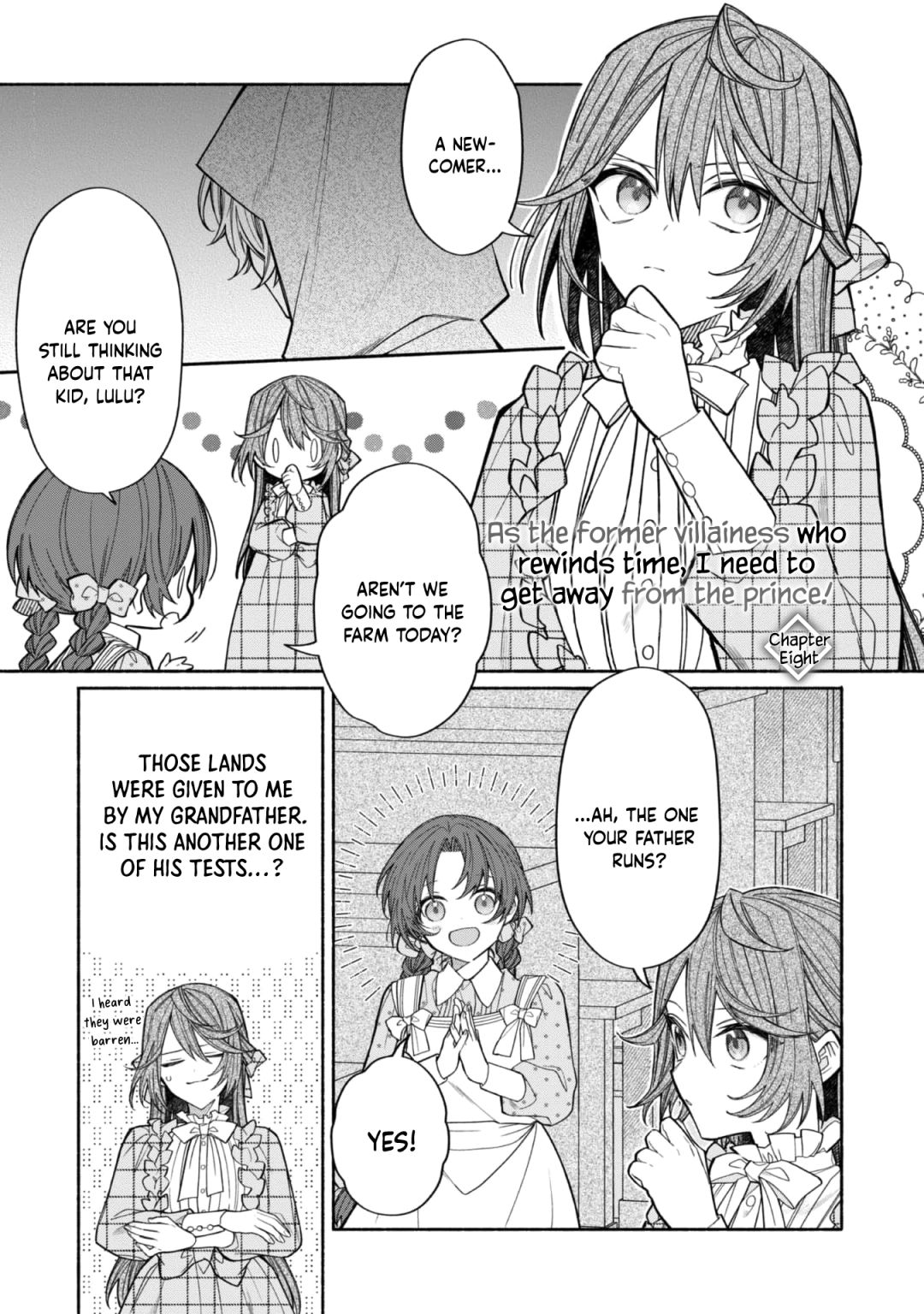 As the Former Villainess Who Rewinds Time, I Need to Get Away from the Prince! - chapter 8 - #2