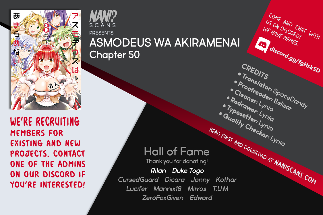Asmodeus wa Akiramenai - chapter 50 - #1