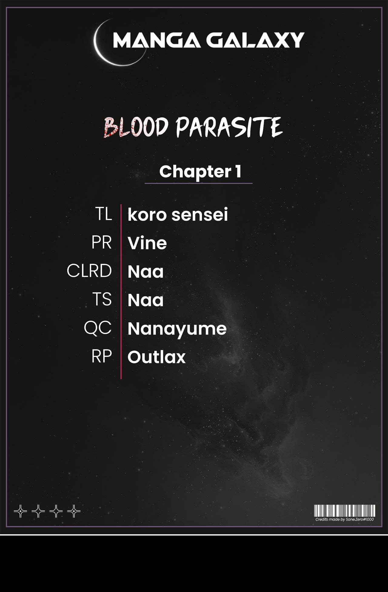 Avenger Of Mystical Eyes - Blood Parasite - chapter 1 - #1