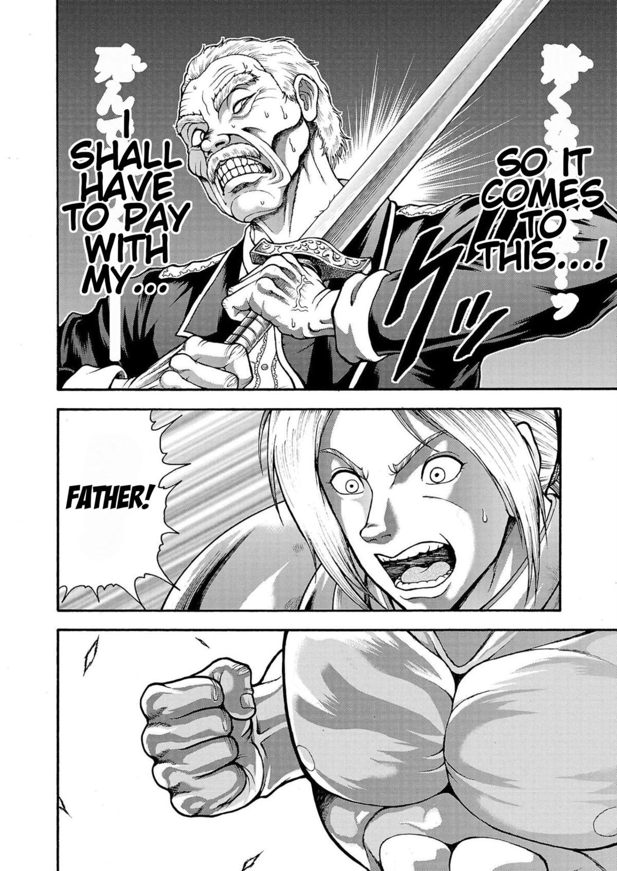 Baki Side Story - Retsu Kaioh Doesn't Mind Even If It's In Another World - chapter 28 - #4