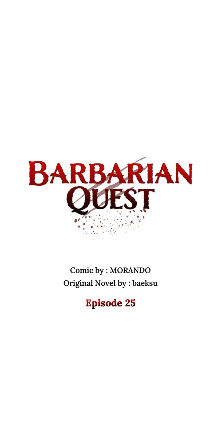 Barbarian Quest (Official) - chapter 25 - #1