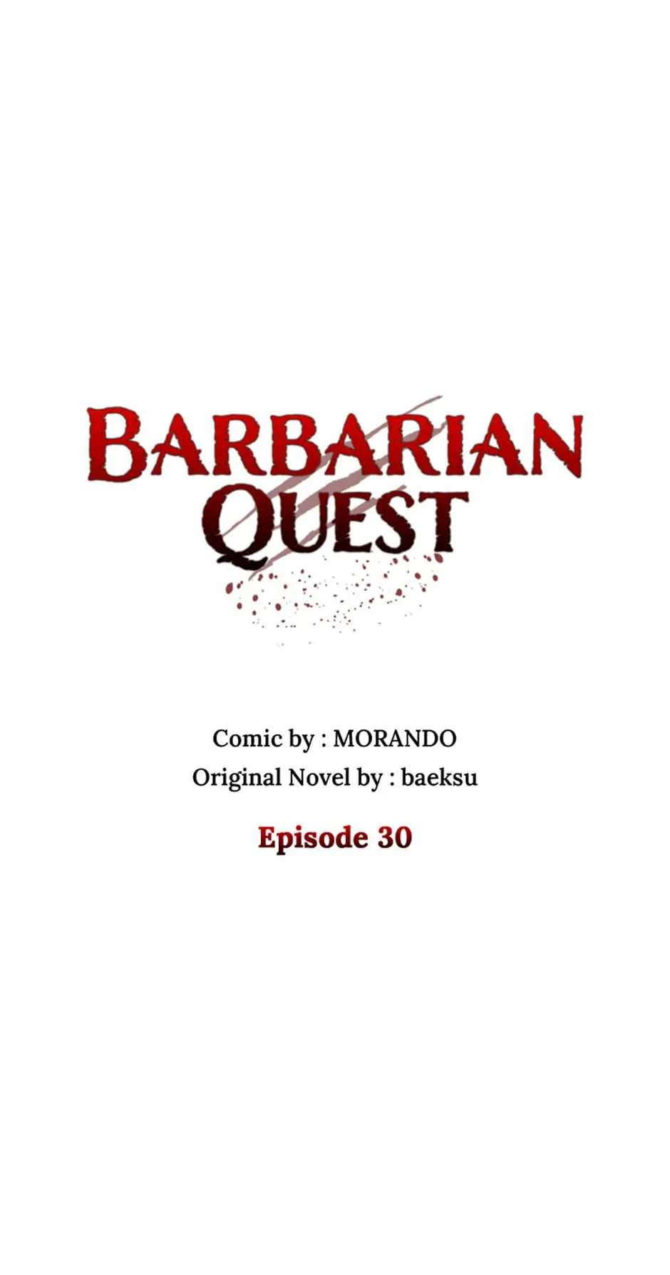 Barbarian Quest (Official) - chapter 30 - #1