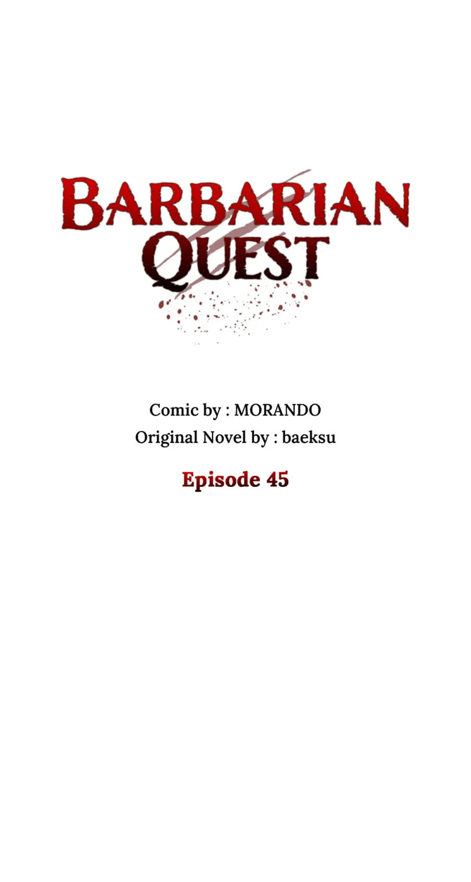 Barbarian Quest (Official) - chapter 45 - #1
