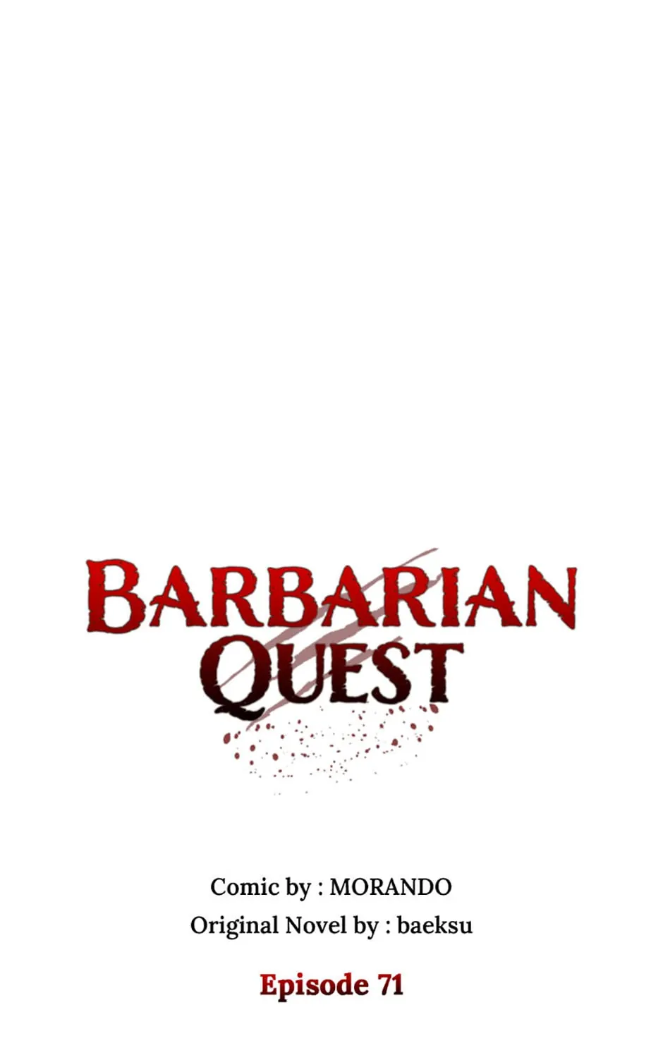 Barbarian Quest (Official) - chapter 71 - #1