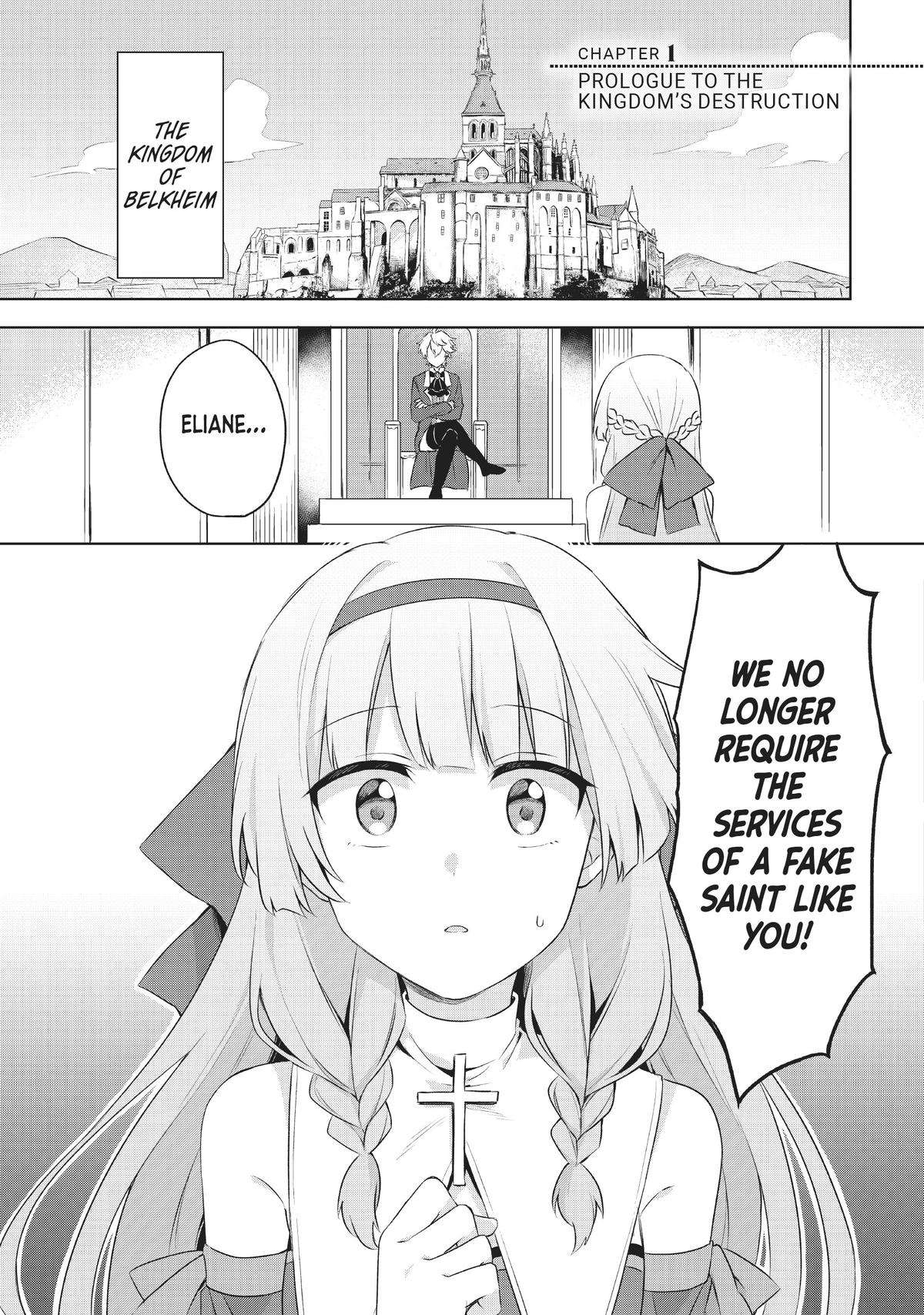 Because I, the True Saint, Was Banished, That Country Is Done For! - chapter 1 - #5