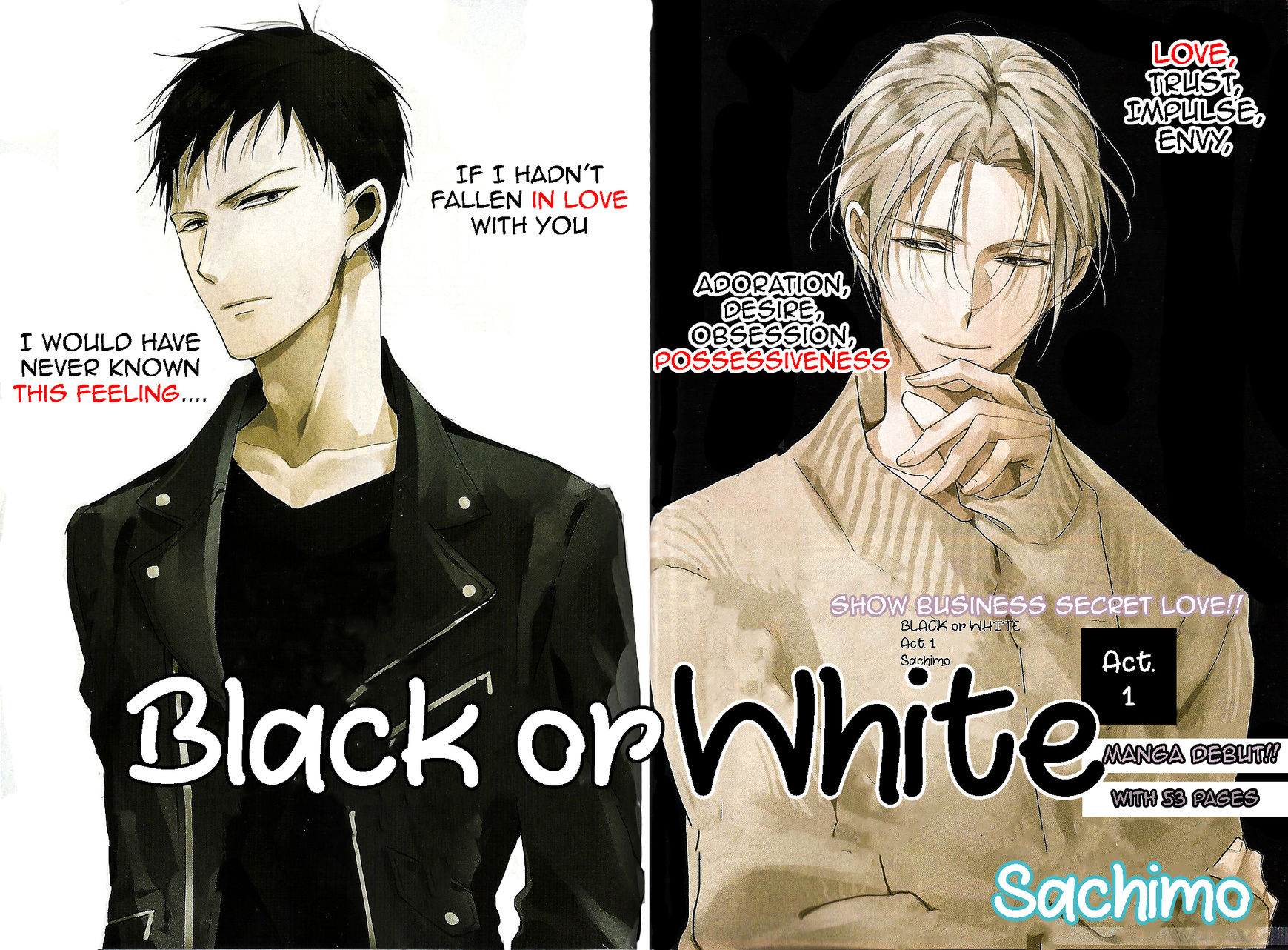 Black or White (Sachimo) - chapter 1 - #3