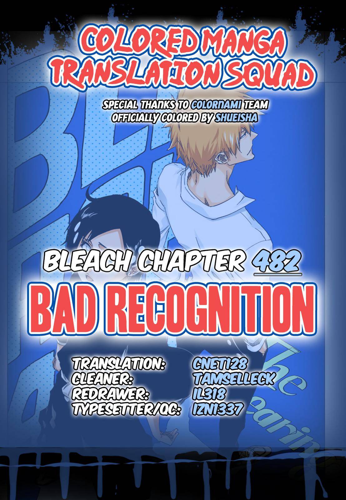 Bleach - Color - chapter 482 - #1