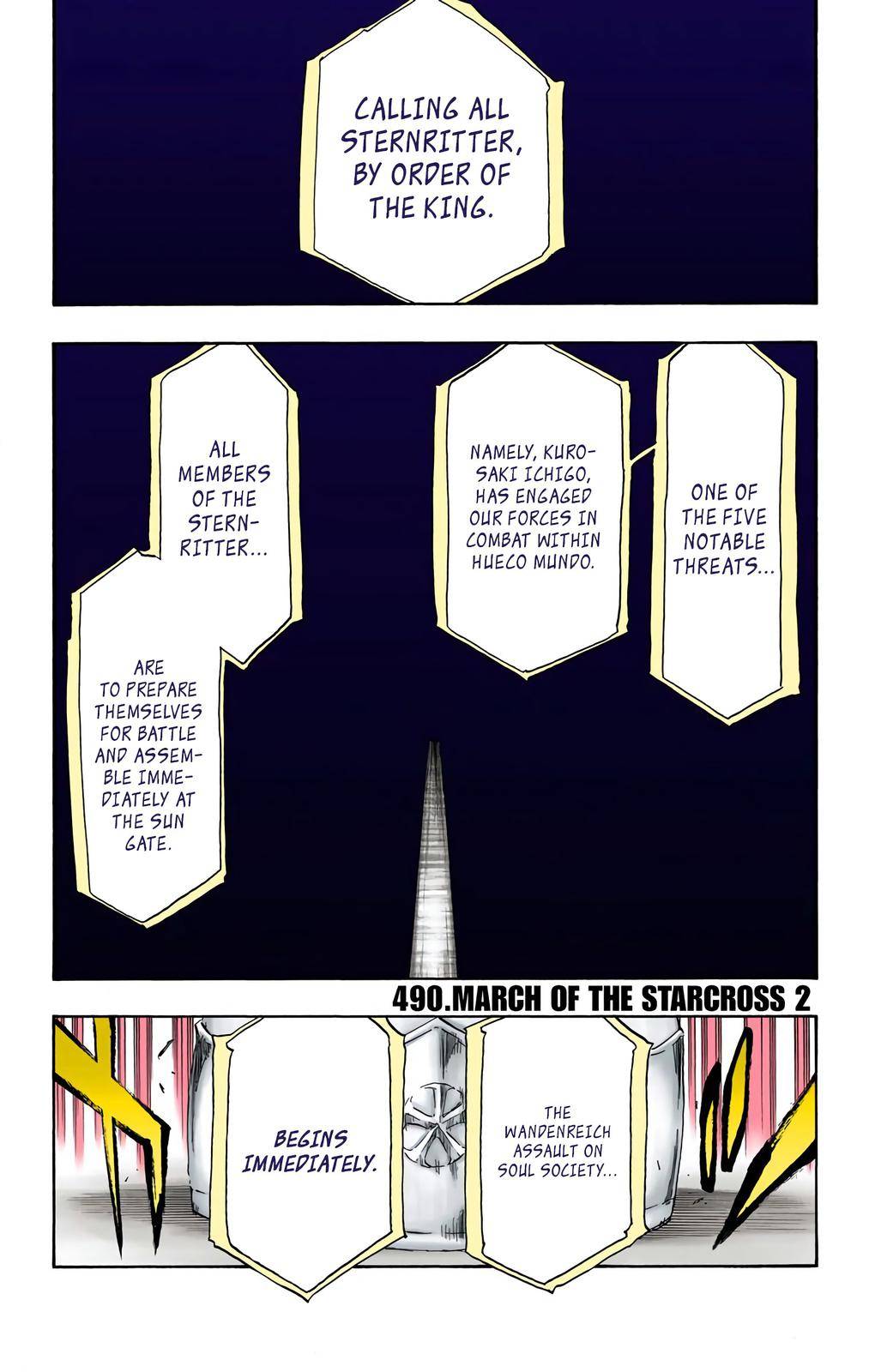 Bleach - Color - chapter 490 - #4