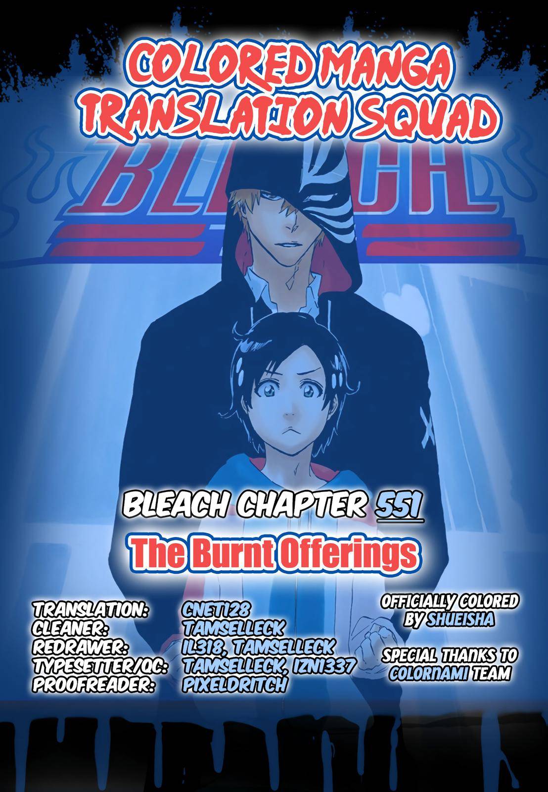 Bleach - Color - chapter 551 - #1