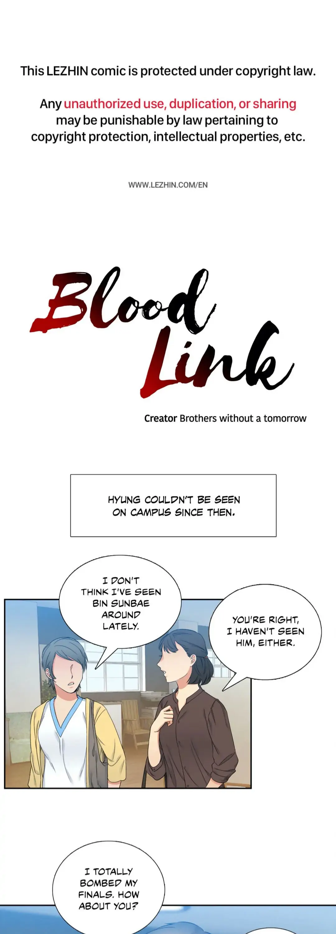 Blood Link - chapter 26 - #1
