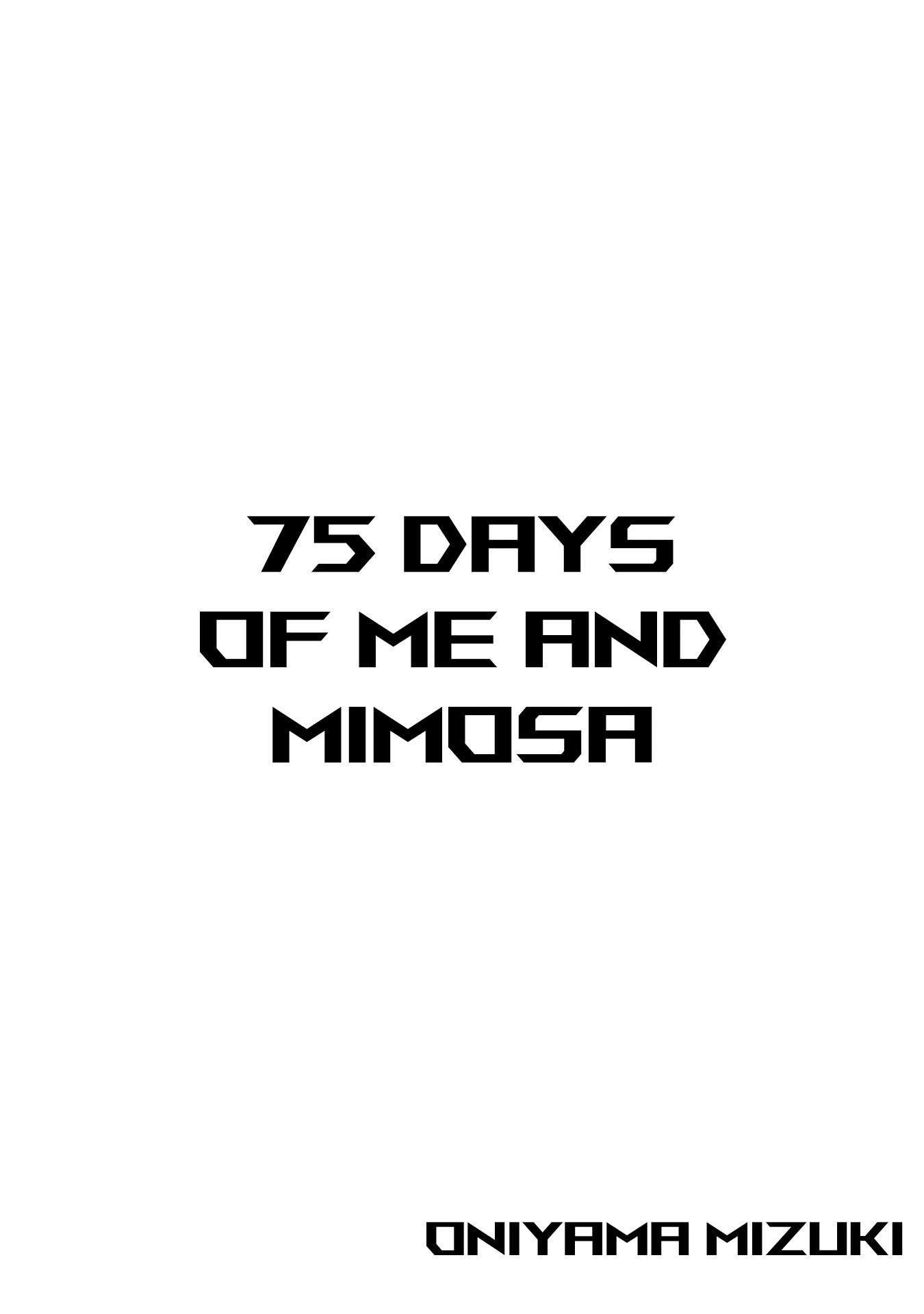 Boku To Mimoza No 75-Nichi - chapter 1 - #2