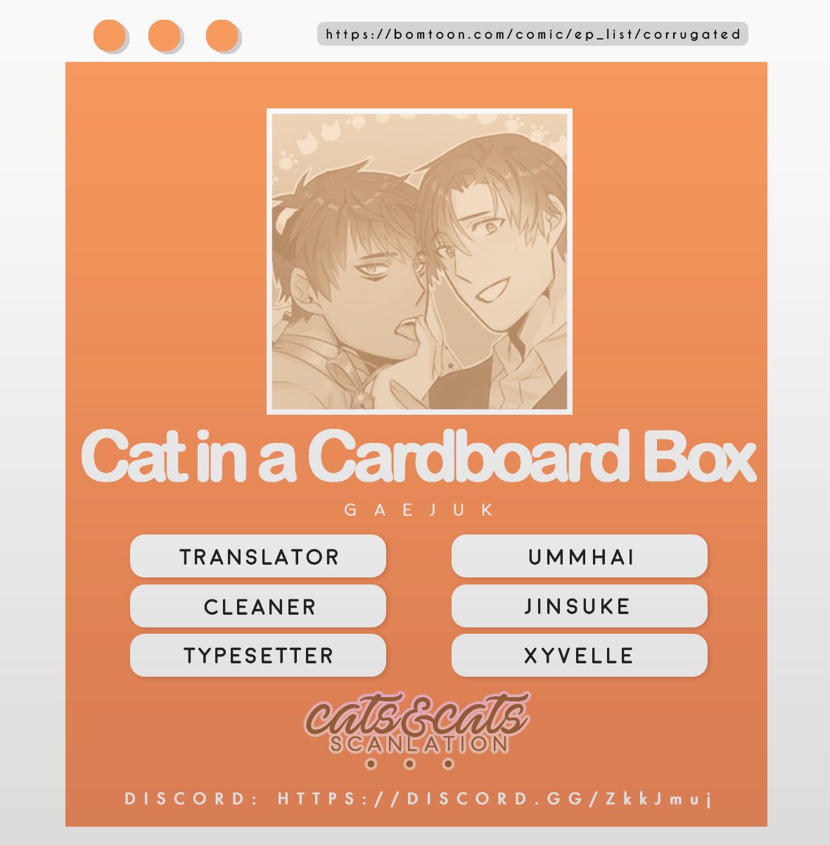 Cat in a Cardboard Box - chapter 15 - #1
