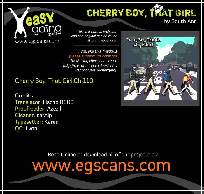 Cherry Boy, That Girl - chapter 110 - #1