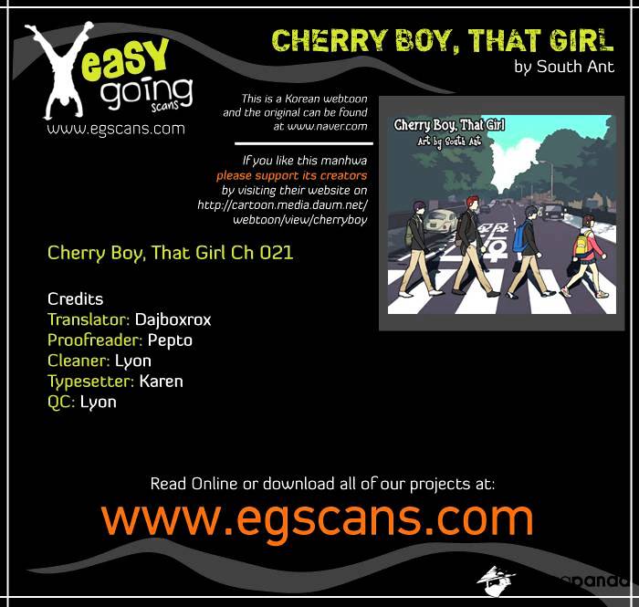 Cherry Boy, That Girl - chapter 21 - #1