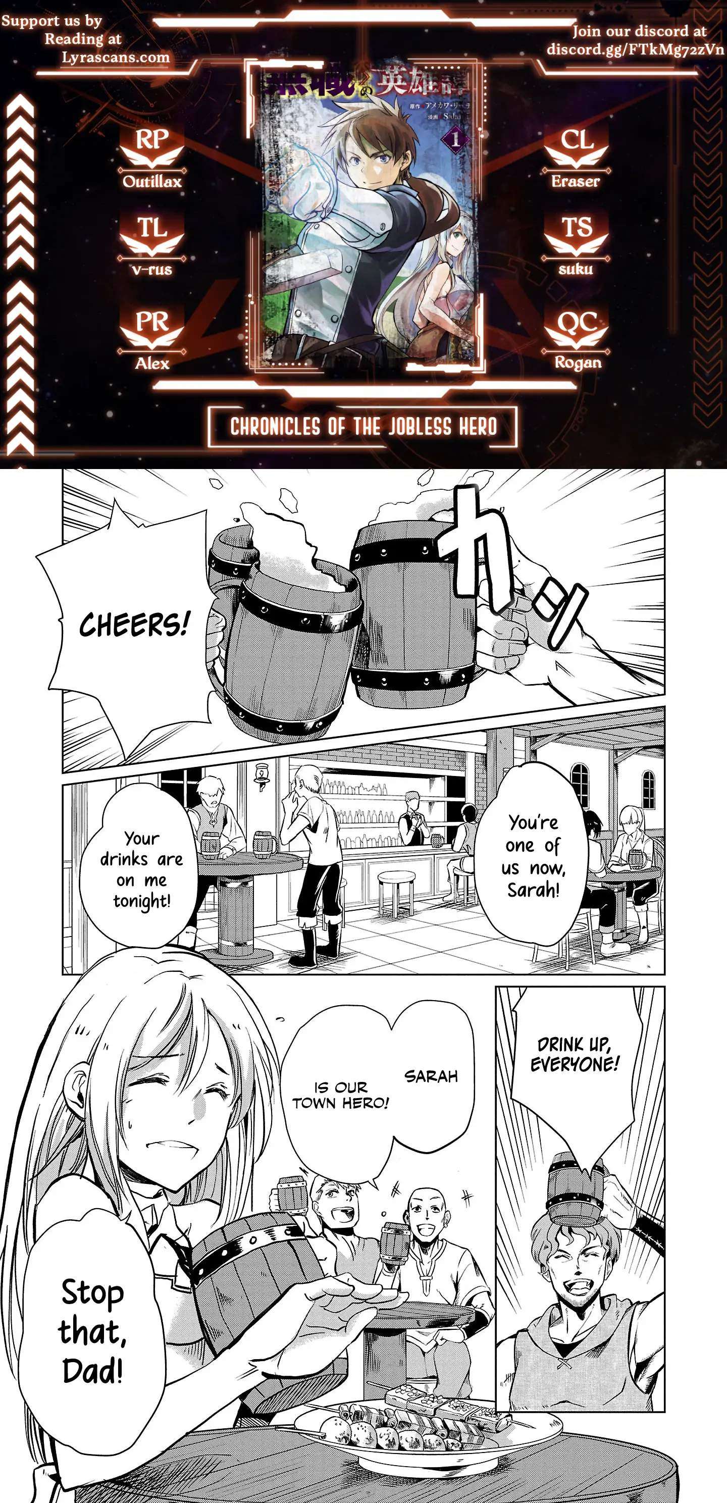 Chronicles of the Jobless Hero ~Ousted From the Duke’s Manor, but With Skills Gained Through Punches, I Emerge as the Continent’s Ultimate Hero~ - chapter 2 - #1