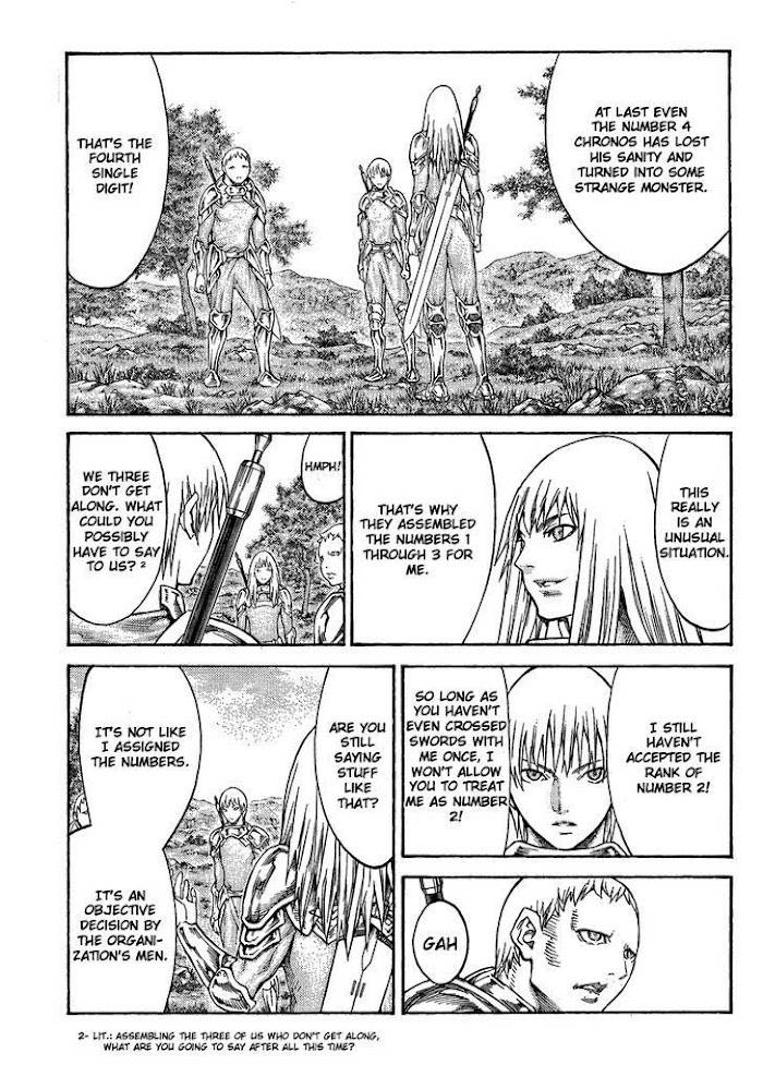 Claymore - The Warrior's Wedge (doujinshi) - chapter 125.5 - #3