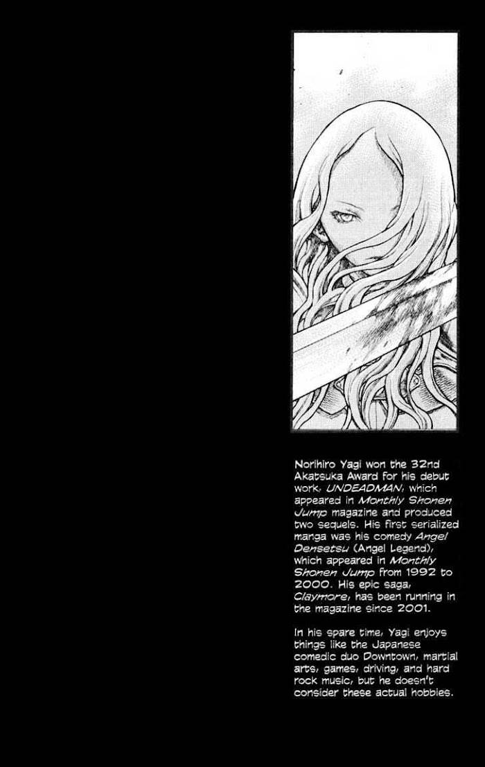 Claymore - The Warrior's Wedge (doujinshi) - chapter 16 - #1