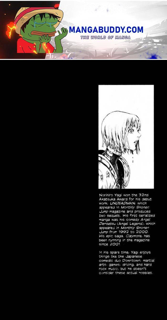 Claymore - The Warrior's Wedge (doujinshi) - chapter 34 - #1