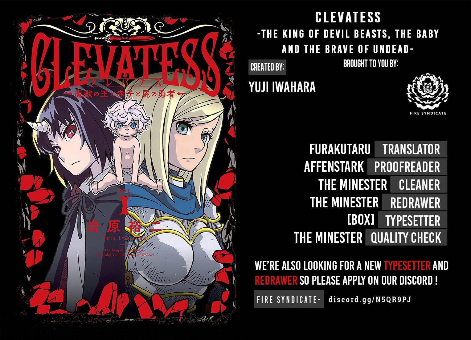 Clevatess - The King of Devil Beasts, The Baby and the Brave of Undead - chapter 3 - #2