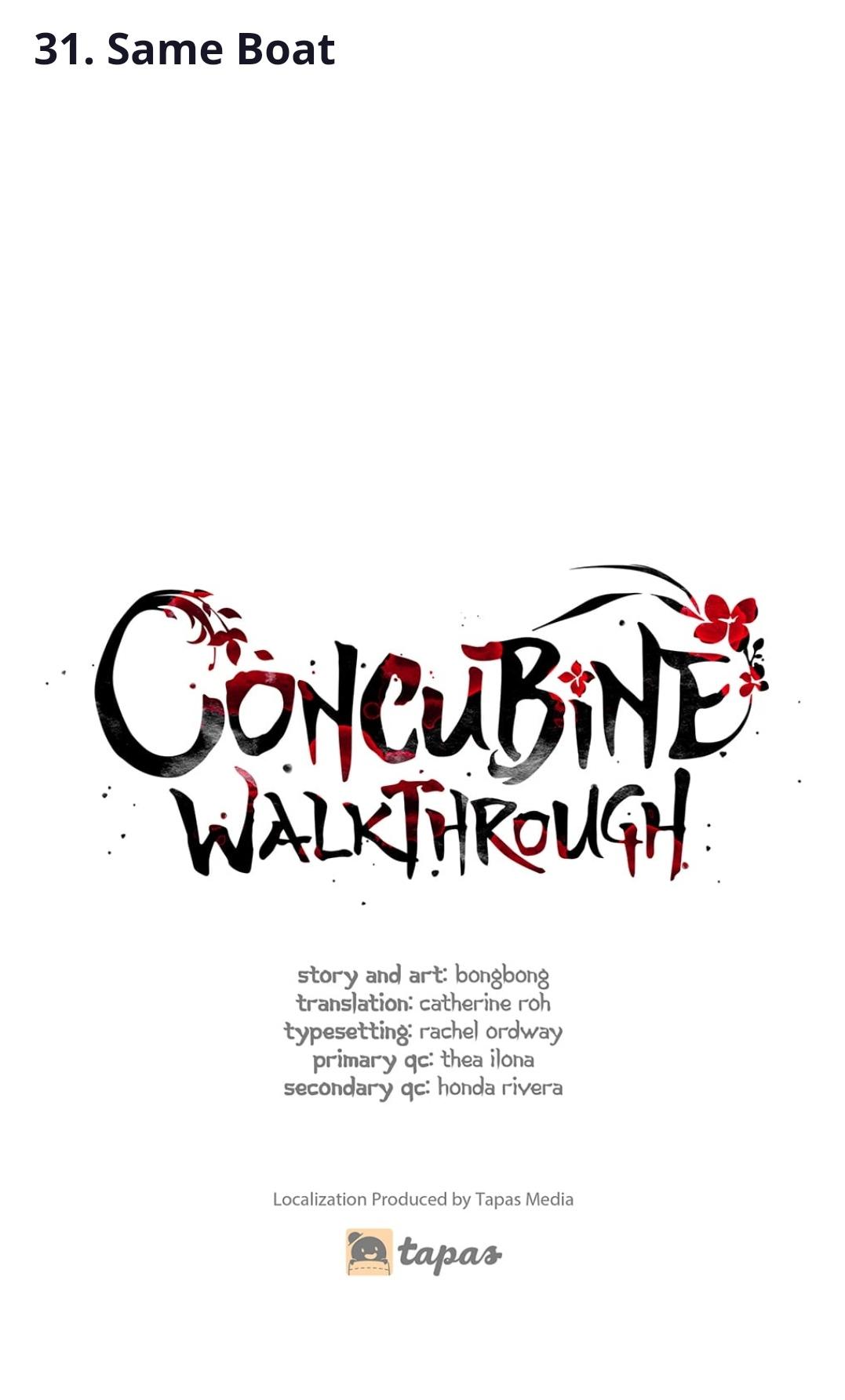 Concubine Walkthrough - chapter 31 - #1