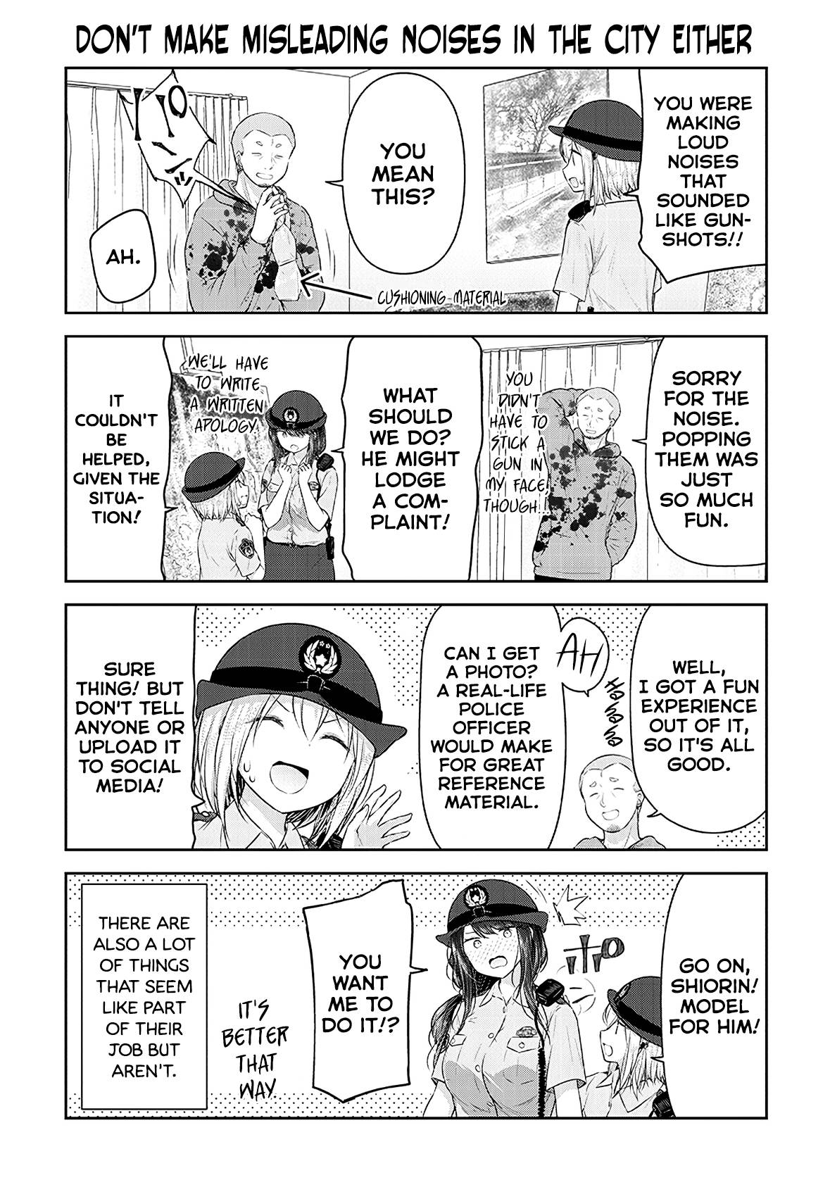 Constable Sakuma And Constable Hanaoka Started Dating - chapter 11 - #5