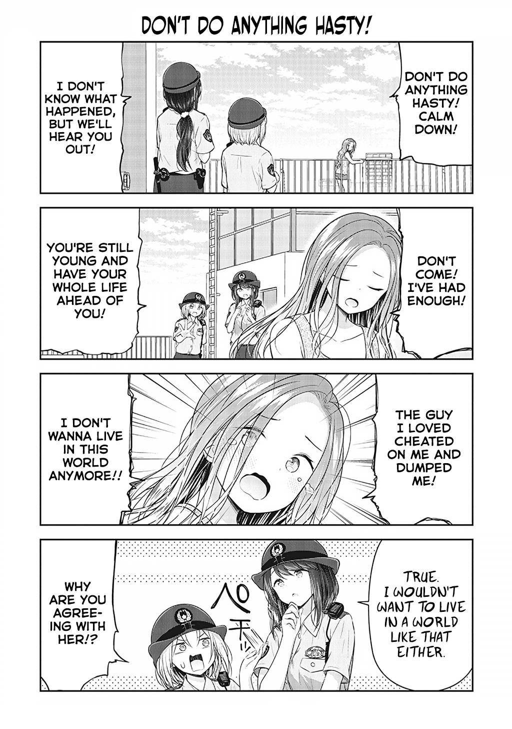 Constable Sakuma And Constable Hanaoka Started Dating - chapter 8 - #3