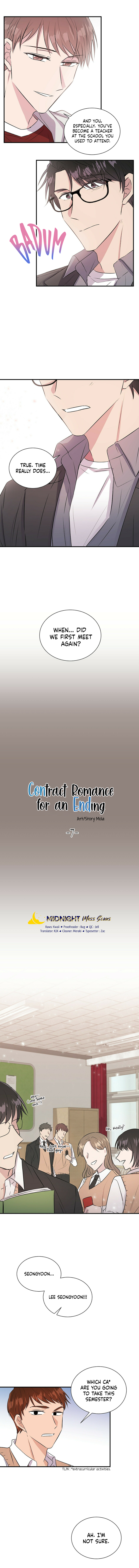 Contract Romance For An Ending - chapter 7 - #5