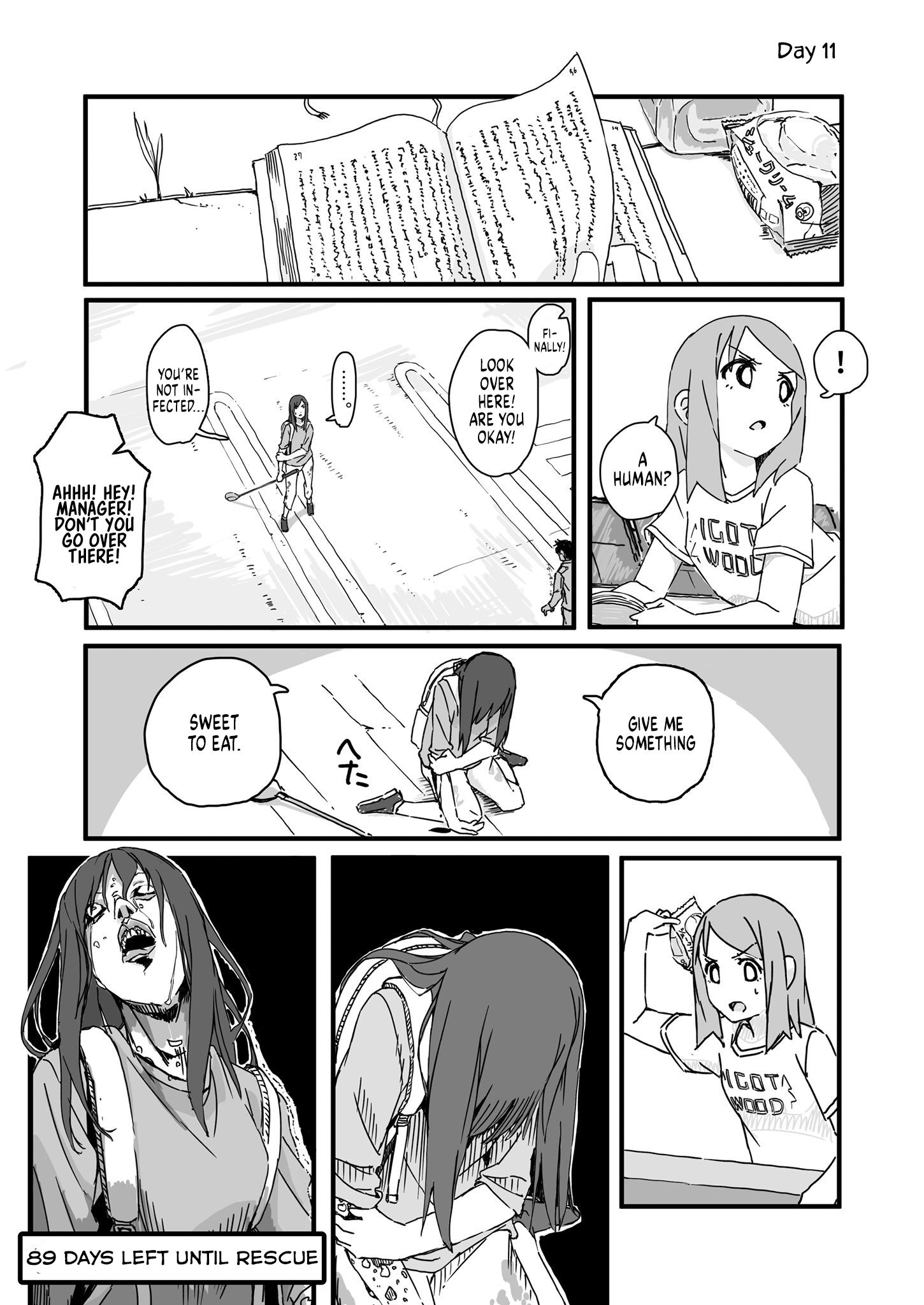 Convenience Store of the Dead ~The Convenience Store Clerk Will Get Rescued in 100 Days~ - chapter 11 - #1