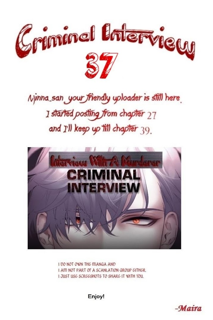 Criminal Interview - chapter 37 - #1