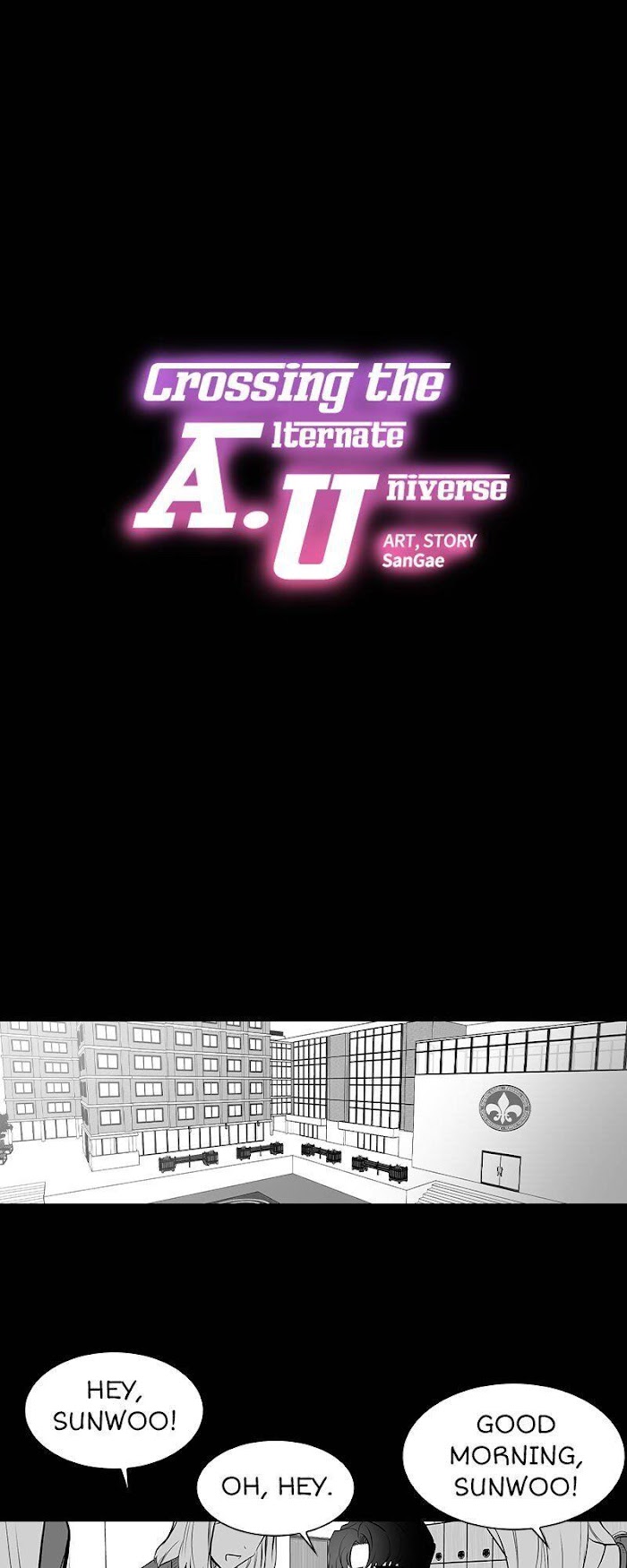 Crossing the A.U - chapter 6 - #1