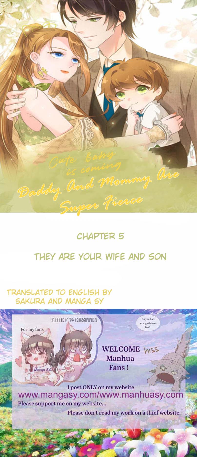 Cute Baby Is Coming : Daddy And Mommy Are Super Fierce - chapter 5 - #1