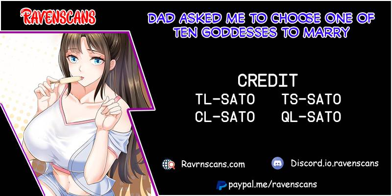 Dad asked me to choose one of ten goddesses to marry - chapter 69 - #1