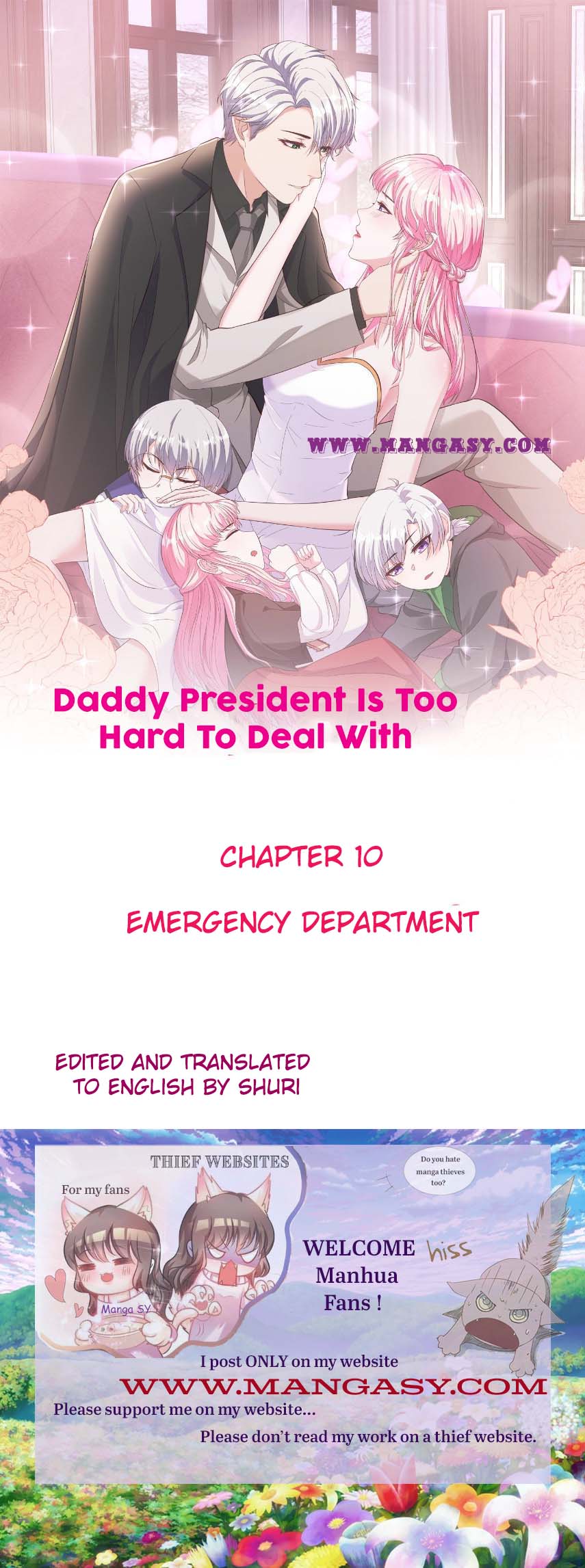 Daddy President Is Too Hard To Deal With - chapter 10 - #1