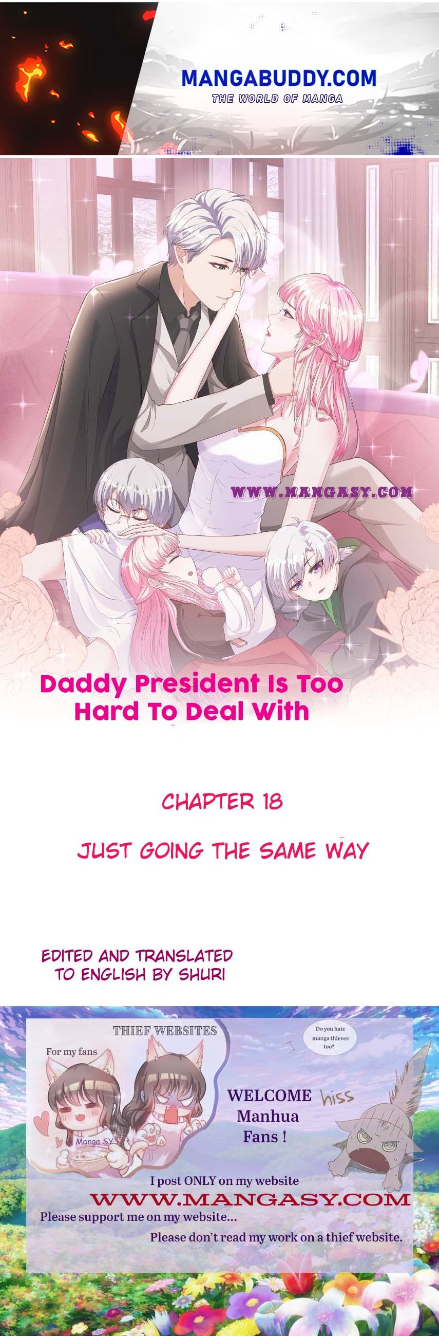 Daddy President Is Too Hard To Deal With - chapter 18 - #1
