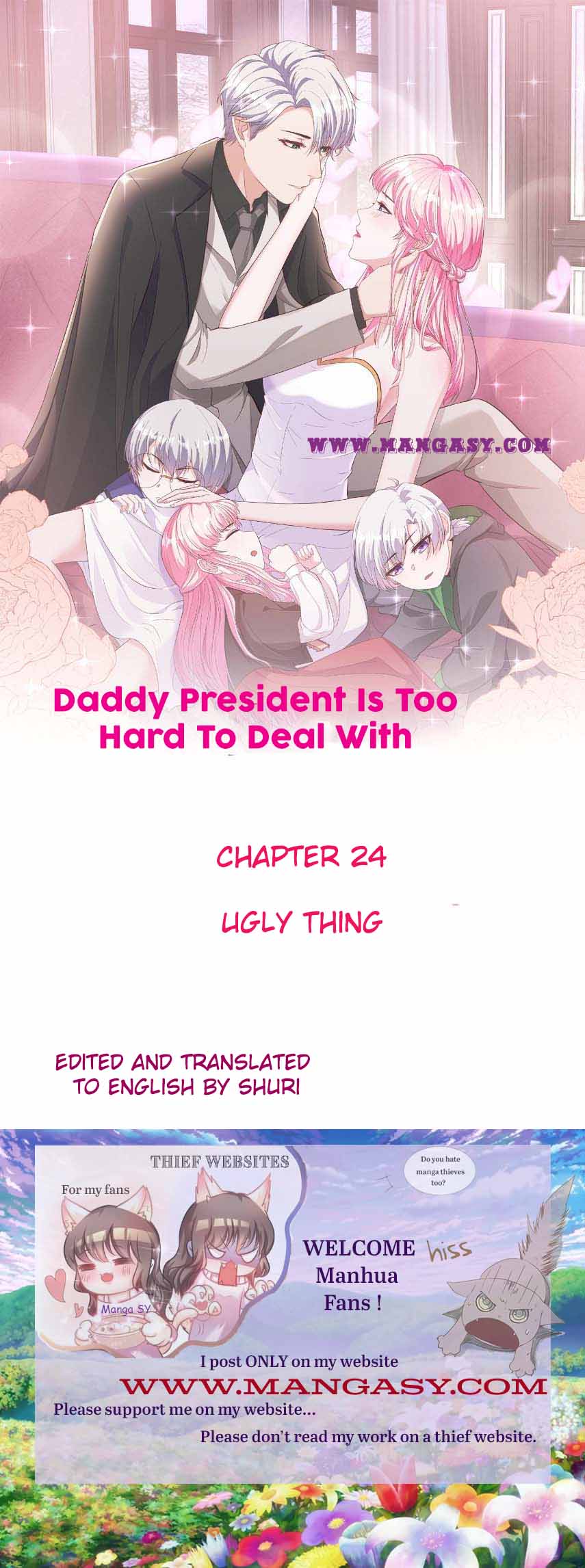 Daddy President Is Too Hard To Deal With - chapter 24 - #1