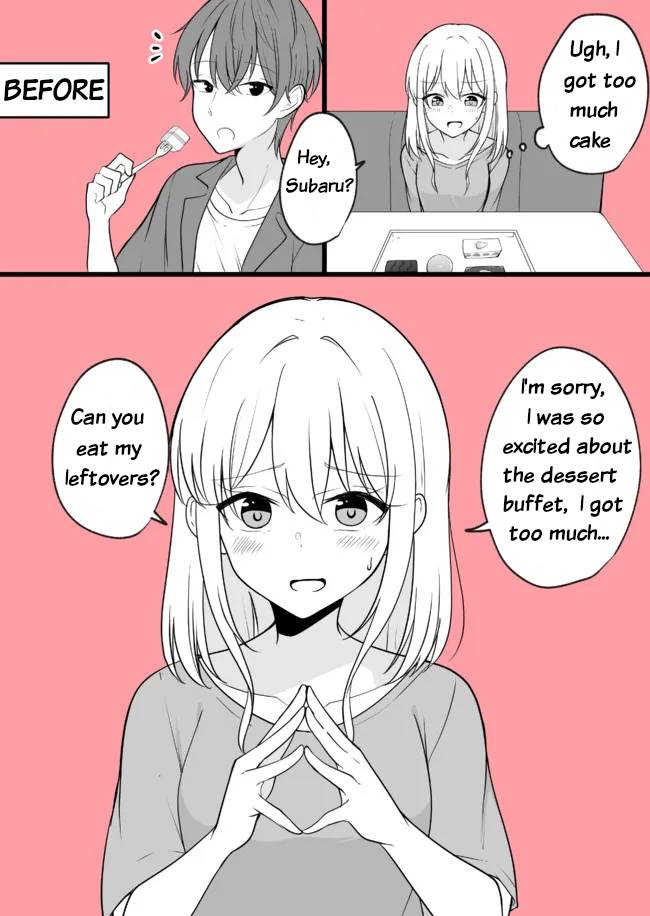 Daily Life Of A Couple In Which The Boyfriend Became A Girl One Day - chapter 14 - #1