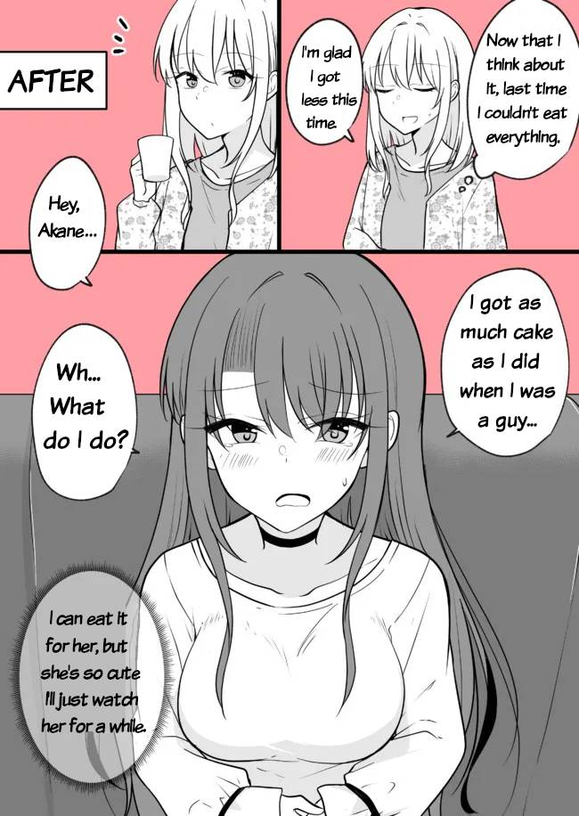 Daily Life Of A Couple In Which The Boyfriend Became A Girl One Day - chapter 14 - #2