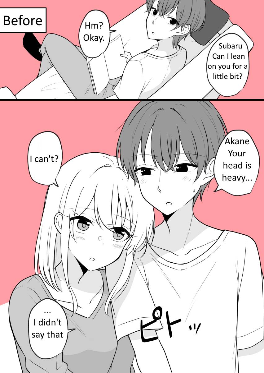 Daily Life Of A Couple In Which The Boyfriend Became A Girl One Day - chapter 15 - #1