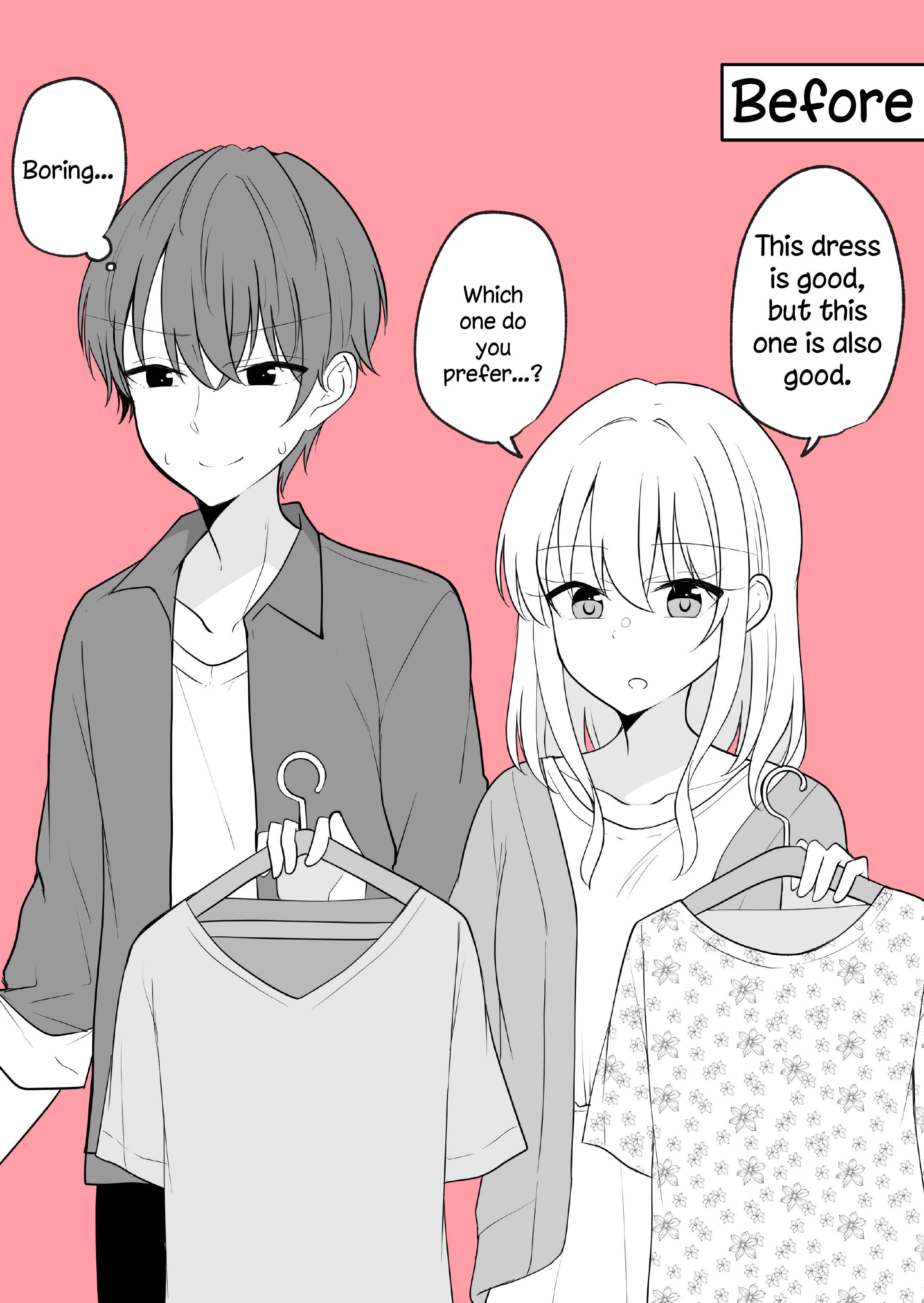 Daily Life Of A Couple In Which The Boyfriend Became A Girl One Day - chapter 17 - #1