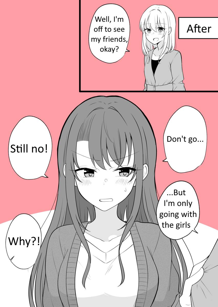 Daily Life Of A Couple In Which The Boyfriend Became A Girl One Day - chapter 19 - #2