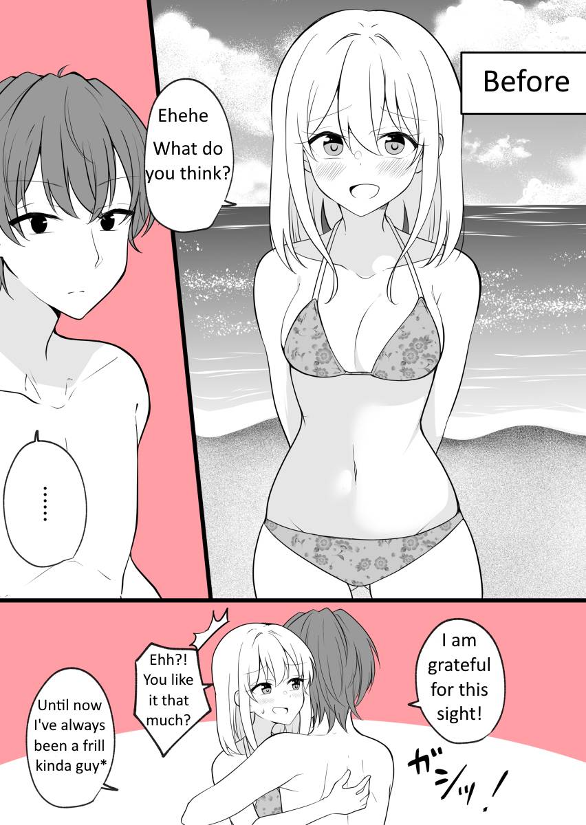 Daily Life Of A Couple In Which The Boyfriend Became A Girl One Day - chapter 23 - #1