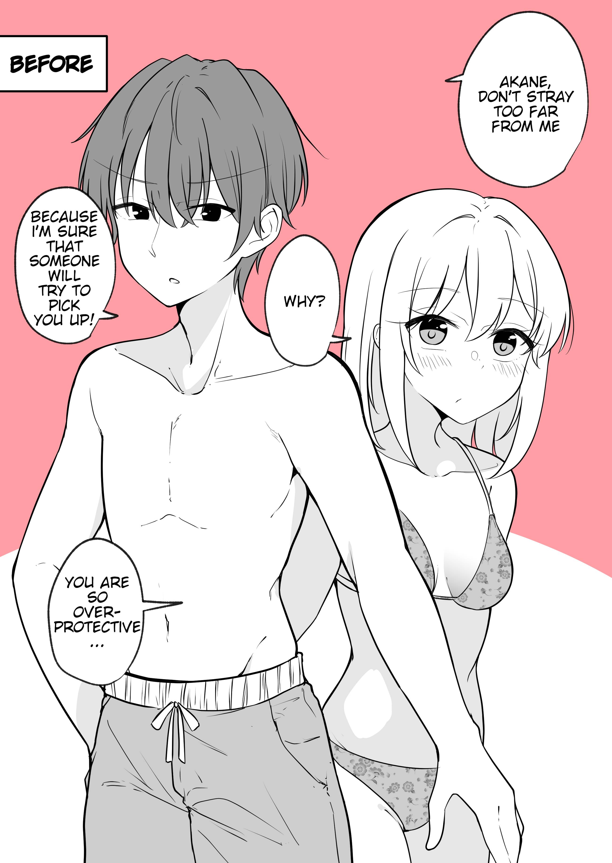 Daily Life Of A Couple In Which The Boyfriend Became A Girl One Day - chapter 24 - #1