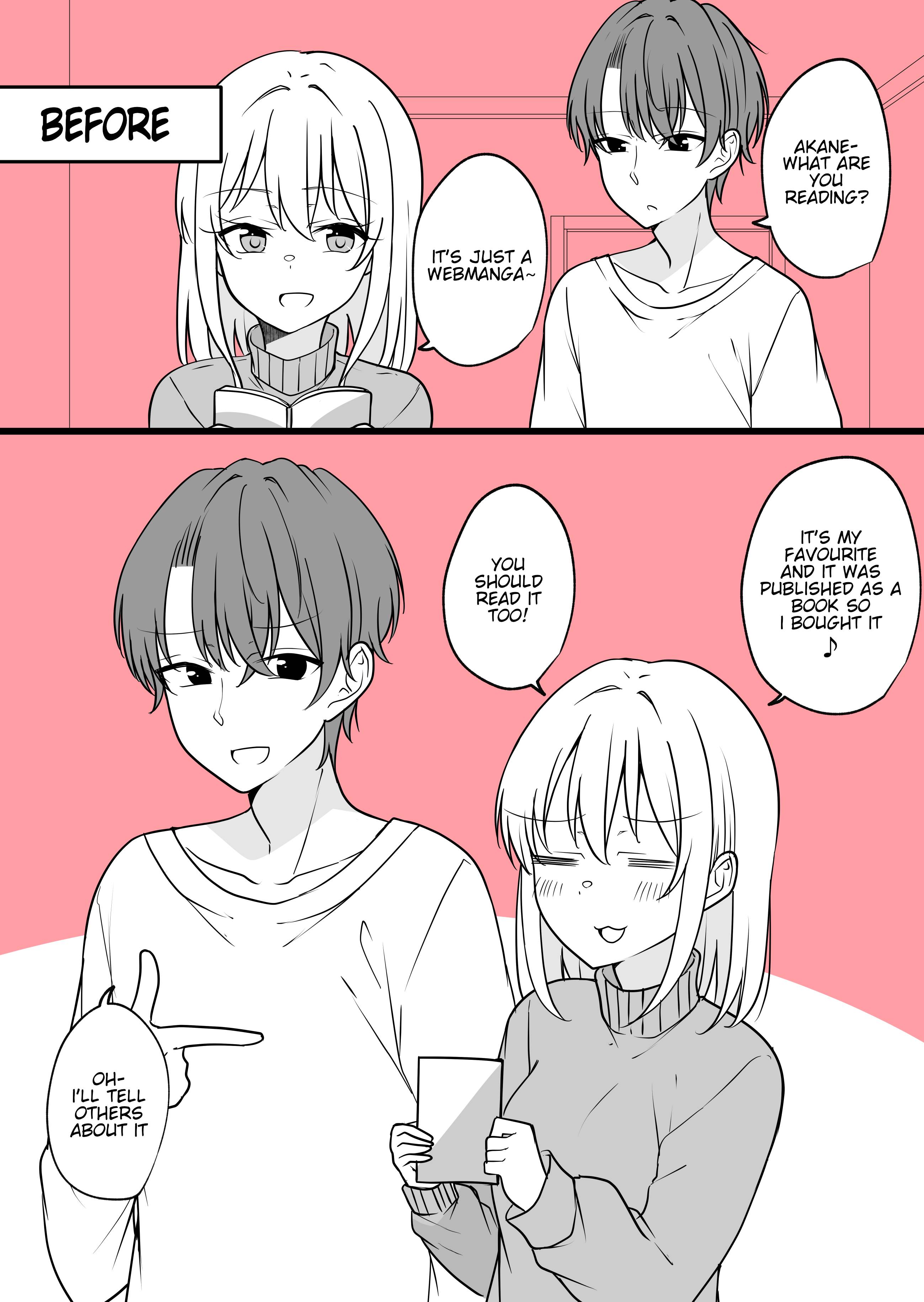 Daily Life Of A Couple In Which The Boyfriend Became A Girl One Day - chapter 44.5 - #2