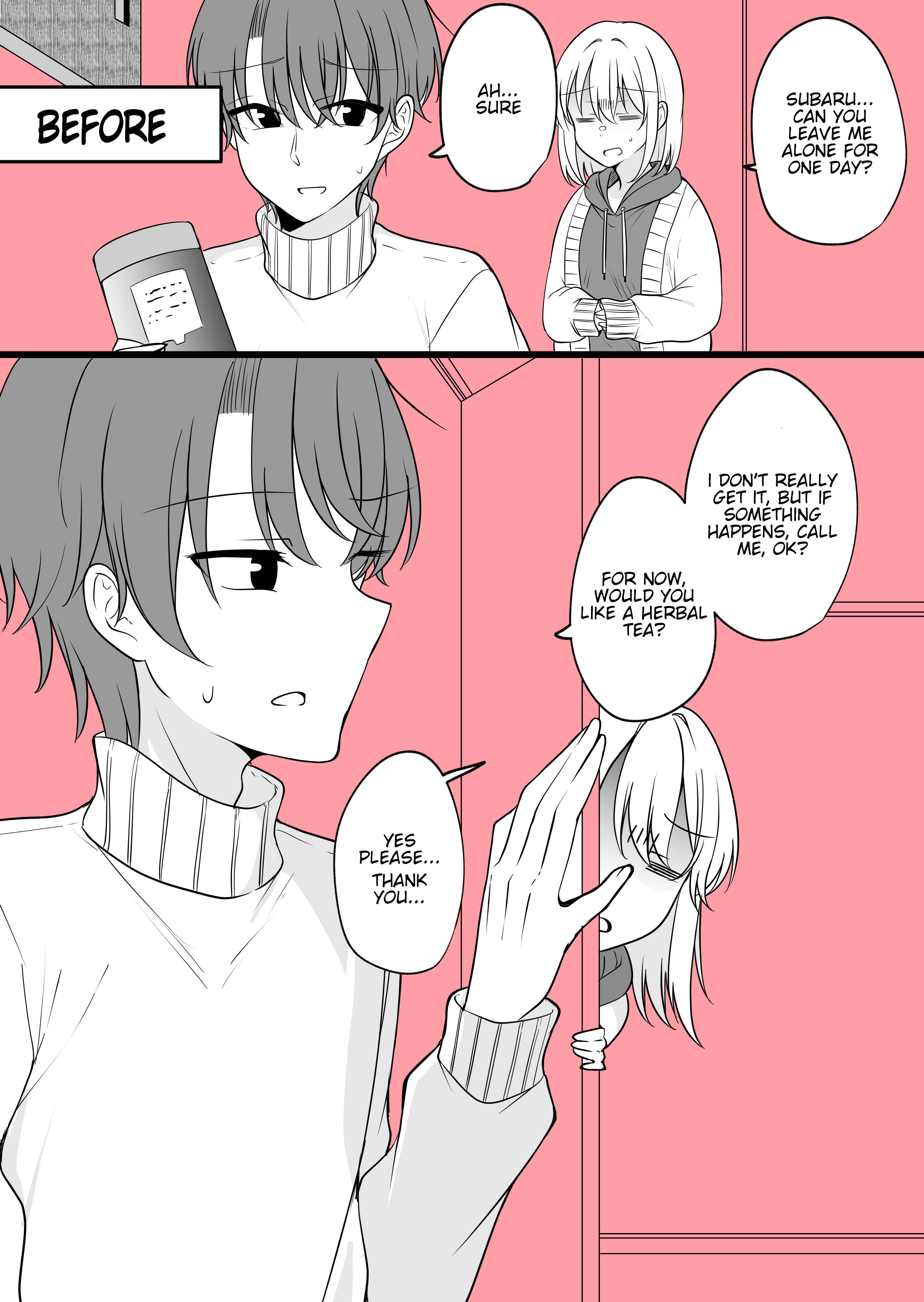 Daily Life Of A Couple In Which The Boyfriend Became A Girl One Day - chapter 44 - #1