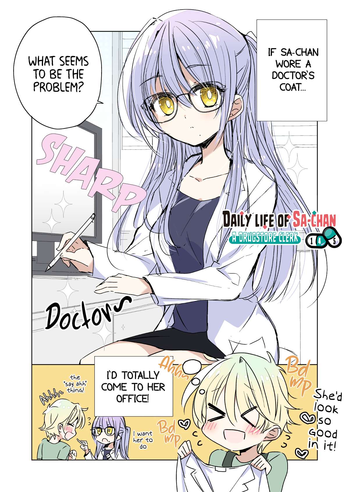 Daily Life Of Sa-Chan, A Drugstore Clerk - chapter 14.5 - #1