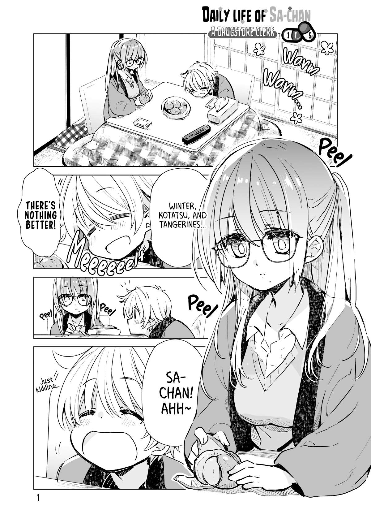 Daily Life Of Sa-Chan, A Drugstore Clerk - chapter 17.5 - #1