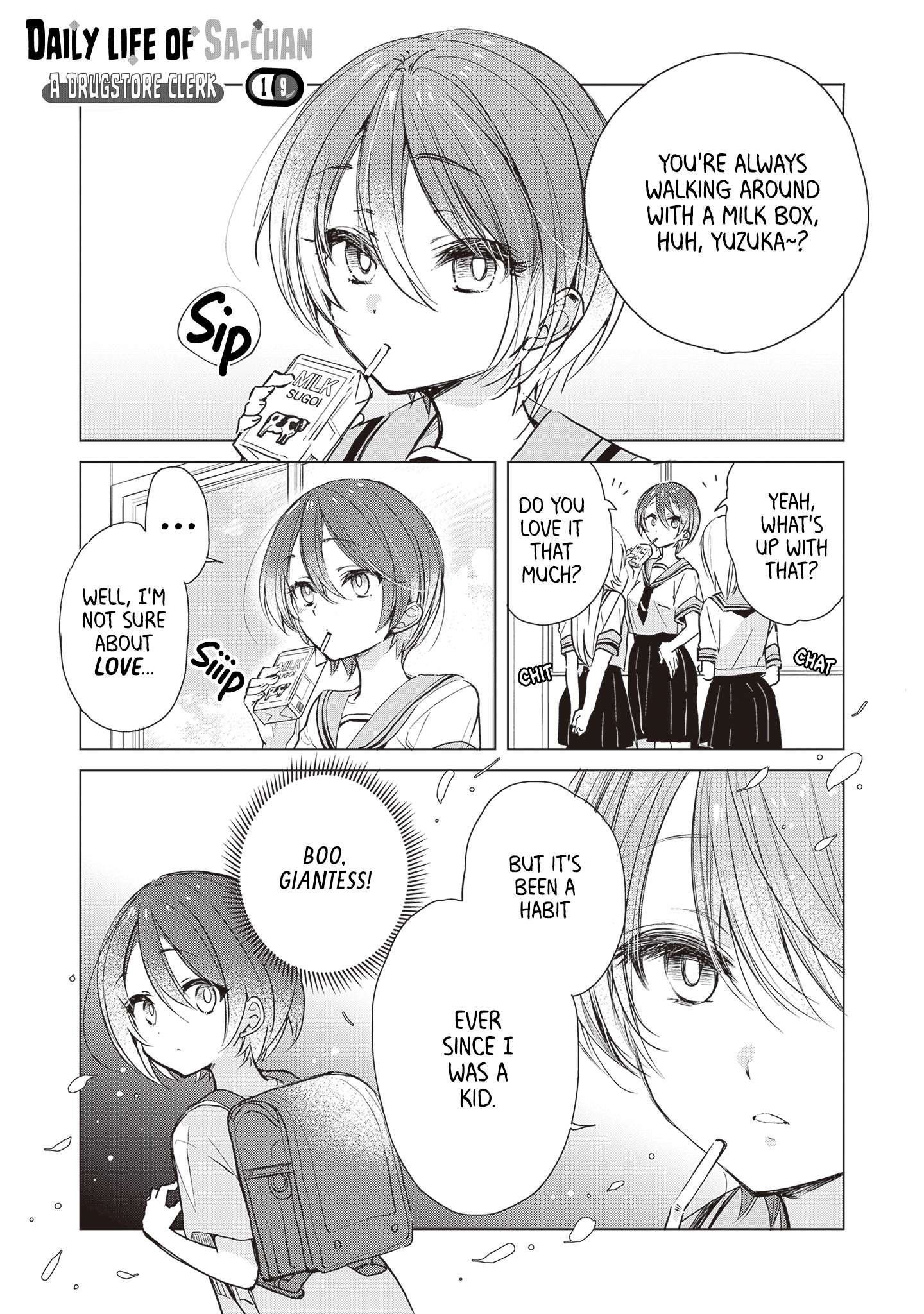 Daily Life Of Sa-Chan, A Drugstore Clerk - chapter 19 - #1